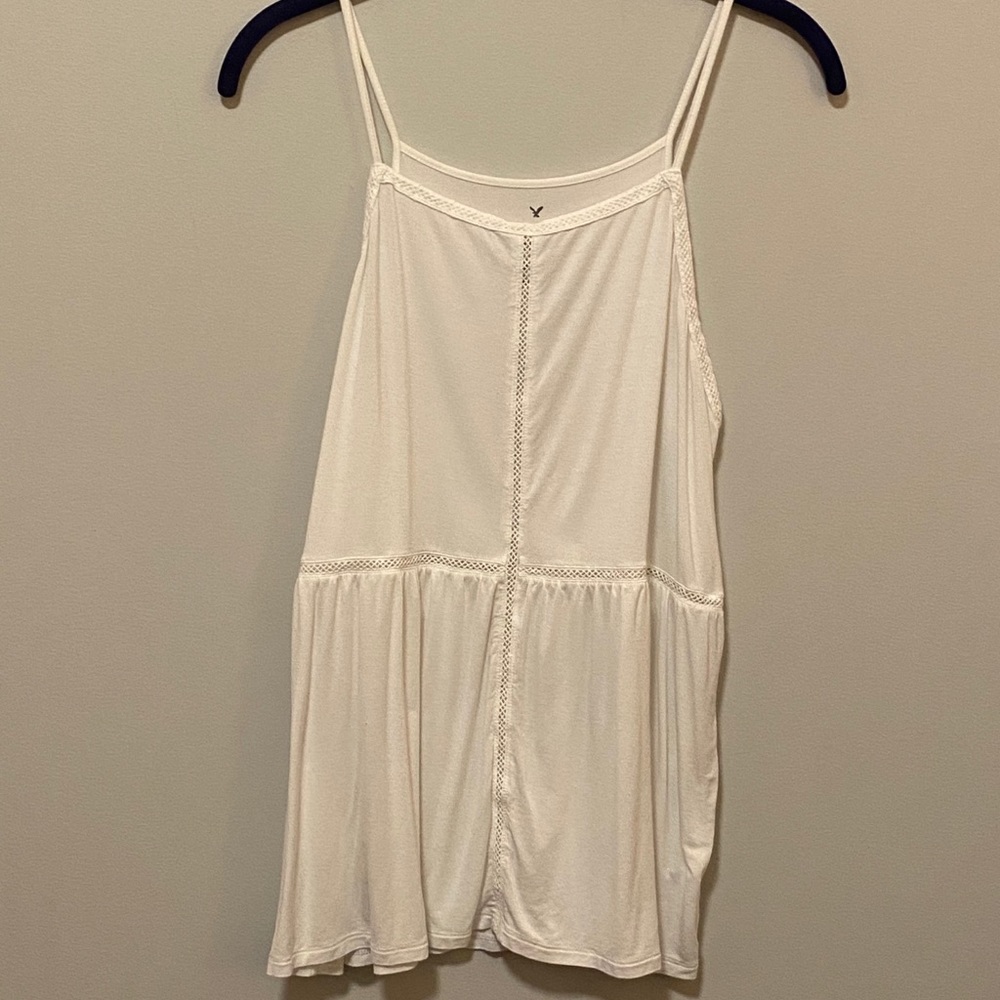 AE White Tank-top